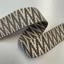 Tassenband Aztec Ecru - Light Brown - 40mm