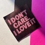 Loop&amp;Label XXL - I don&#039;t care I love it