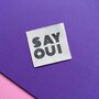 Loop&amp;Label MEDIUM - Say OUI