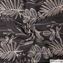 Katia - Linen &amp; Black EMBROIDERY VOILE