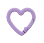 Metaal Lila Hart-ring 19mm