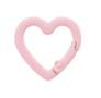Metaal Roze Hart-ring 19mm