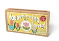 Cross Stitch Mini Kit - You're blooming lovely