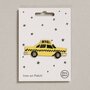 Petra Boase - Iron on Patch - NY Taxi