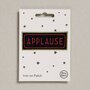 Petra Boase - Iron on Patch - Applause