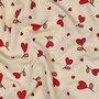Verhees -  Red Heart Flowers Natural - SOFT SWEAT 