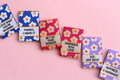 The Cosy Club Handmade - Flower Power Mixed Pack - 6 Double Sided Sewing Labels