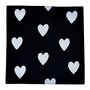 Loop&amp;Label XXL - Hartjes Zwart/Wit