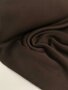 DEADSTOCK Dark Brown WOOL RECYCLED CASHMERE 