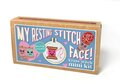 Cross Stitch Mini Kit - My resting stitch face!