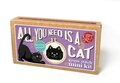 Cross Stitch Mini Kit - All you need is a cat