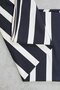 meetMilk - Sava Stripe Sweat Dark Navy/Shell TENCEL ORGANIC COTTON