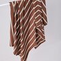 meetMilk - Pecan/Shell Striped TENCEL&trade; COTTON JERSEY