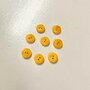 Yellow 74 Galalith - 12mm
