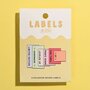 KYLIE &amp; THE MACHINE - MAKER SIDE SEAM - LABELS 6 PACK