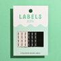 KYLIE &amp; THE MACHINE - YOU CAN'T BUY THIS (black/cream) - LABELS 6 PACK