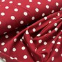 Stoffonkel Polka Dots Cherry JERSEY GOTS