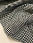 Kokka Japan - Yarn Dyed Black/White Gingham