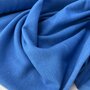 COUPON 30cm Fabrilogy - Cornflower Blue - Melange Brushed French Terry