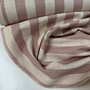 Sevenberry - Stripe Pink Almond LINEN LIKE COTTON
