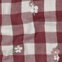 Verhees - Checks embroidery flowers- Double Gauze OEKO-TEX