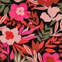 VERHEES - Colorful Black Flowers- Lenzing Ecovero