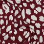 VERHEES - Animal Burgundy - Lenzing Ecovero