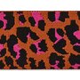 Sierelastiek - Leopard Caramel/Pink 40mm