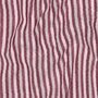 Verhees - Yarn Dyed Burgundy stripes - Double Gauze OEKO-TEX