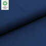 COUPON 115cm Stoffonkel - Marine blue SWEAT GOTS