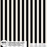 Mieli Design - Streep zwart/naturel JERSEY €25,50 p/m (organic)_
