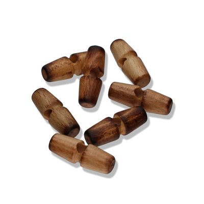 Olive Wood - 30mm toggle houten knoop €1,10 p/s