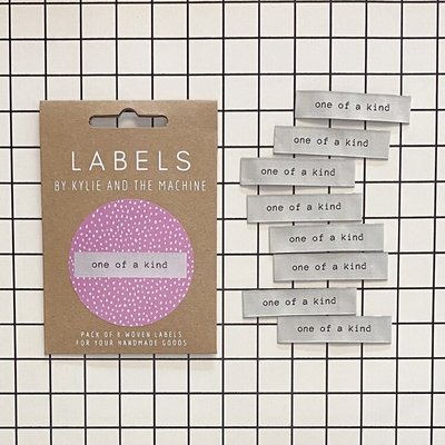KYLIE & THE MACHINE - ONE OF A KIND 8 labels €7,25 per set