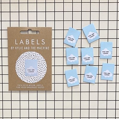 KYLIE & THE MACHINE - YOU ARE LOVED 8 labels €7,25 per set