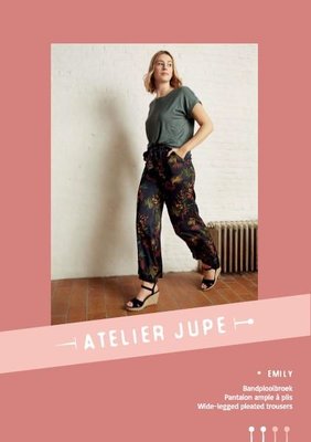Atelier Jupe - Emily bandplooibroek patroon