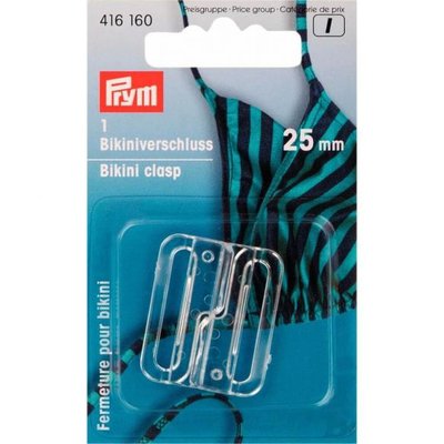 Prym Bikinisluiting plastic 25mm  €3,30 p/set