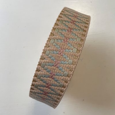 Tassenband Indian Beige, mint, light blue, pink 40mm €5,00 p/m