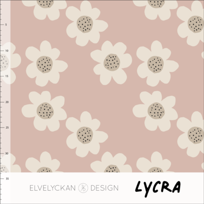 Elvelyckan  - Bloom Vloom dusty pink LYCRA