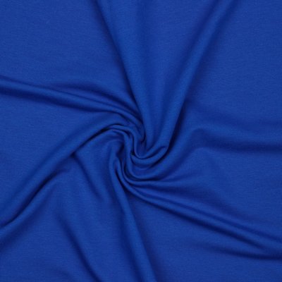 COUPON 90CM Verhees GOTS  - COBALT Solid FRENCH TERRY