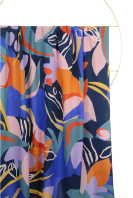 COUPON 200CM Atelier Jupe - Abstract Print VISCOSE