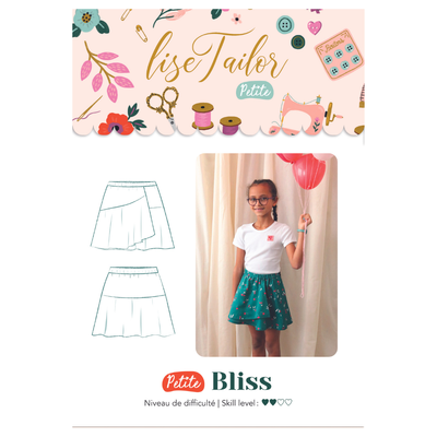 Lise Tailor - Bliss Skirt NAAIPATROON PETITE 2-12Y