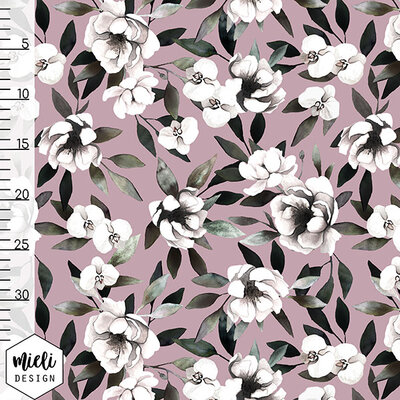 Mieli Design - Blush Bloom Pink JERSEY  (organic)