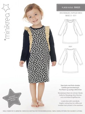 Minikrea Ruffle dress 0-10 jaar 50025