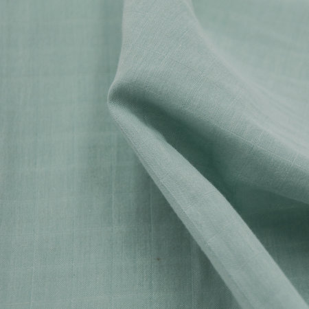 COUPON 40 CM Amandine Cha - Double Gauze - Mint GOTS