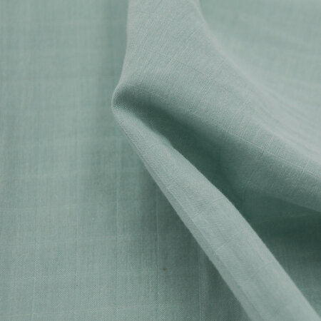 COUPON 40 CM Amandine Cha - Double Gauze - Mint GOTS
