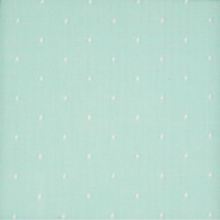 COUPON 75 CM Amandine Cha - Chambray - Mint - GOTS
