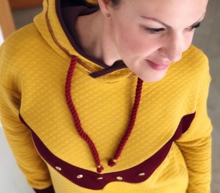 LAATSTE KLEUREN Snaply - Gedraaid hoodie koord