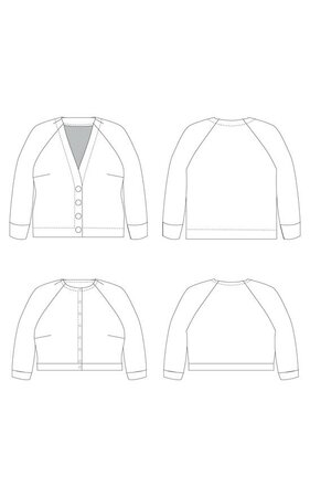 Cashmerette - Fuller Cardigan
