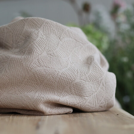 mindtheMAKER - Organic leaf JACQUARD DUNE