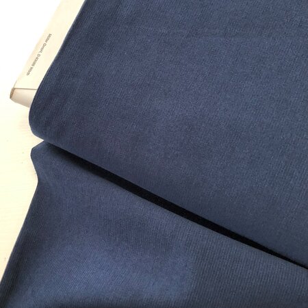 COUPON 170CM C. Pauli - Corduroy Navy Blazer GOTS
